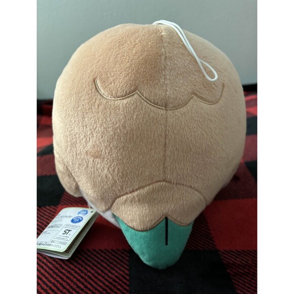 Banpresto Rowlet Snacking Craneking Plush 2018 8.5" Toreba Japan Import NWT - Picture 3 of 7
